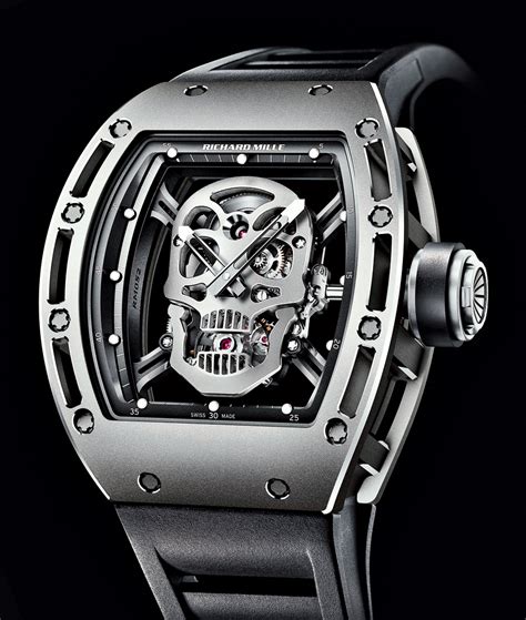 richard mille skull watch price|rm 52 05 price.